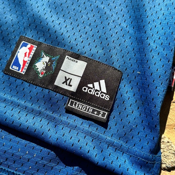 Kevin Garnett Minnesota Timberwolves Adidas NBA Swingman Jersey Blue Size XL - Picture 4 of 7